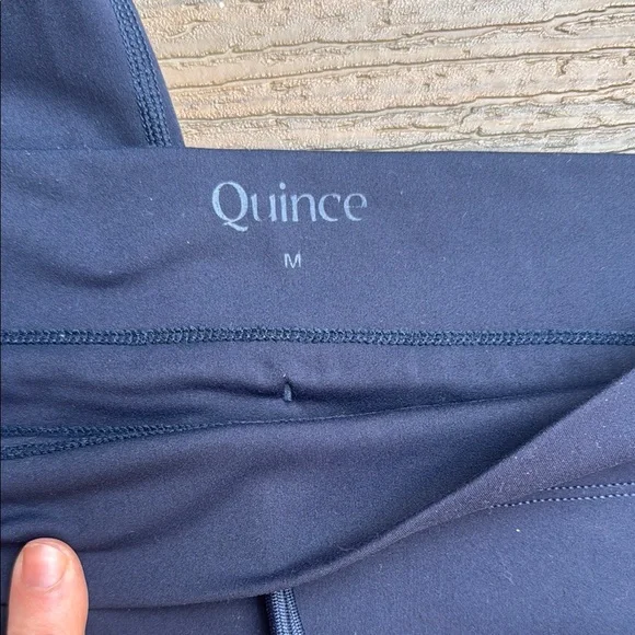 Quince Ultra-form Tie-Waist High Rise Leggings - Picture 5 of 6